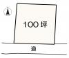 桐生市菱町（1000万円）土地の区画図1