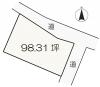 前橋市富士見町赤城山の土地（宅地）の区画図