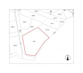 高崎市箕郷町下芝(3500万円)土地の区画図1