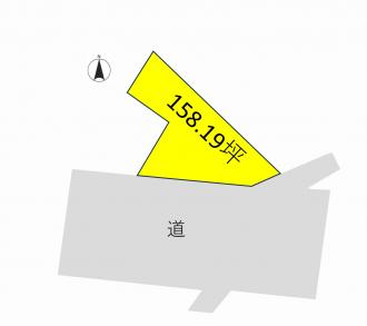 前橋市今井町(948万円)土地の区画図1