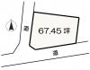前橋市富士見町赤城山の土地（宅地）の区画図