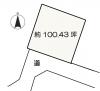 前橋市富士見町時沢の土地（畑）の区画図