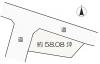 前橋市富士見町時沢（300万円）土地の区画図1