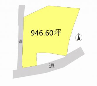 桐生市新里町武井（1900万円）土地の区画図1