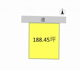 前橋市下沖町（2830万円）土地の区画図1