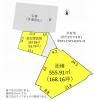 足利市寺岡町の土地（宅地・畑）の区画図