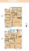 佐野市米山南町の中古一戸建て（5SLDK）の間取図