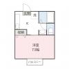 足利市鹿島町の収益物件｜コーポカツラの間取図