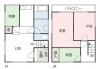 前橋市本町の中古一戸建て（4LDK）の間取図