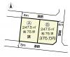 前橋市富士見町皆沢（375万円）土地の区画図1